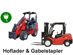 Hoflader und Gabelstapler von TOYO