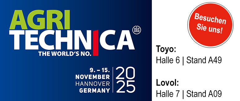 Besuchen Sie uns auf der agritechnica 2025