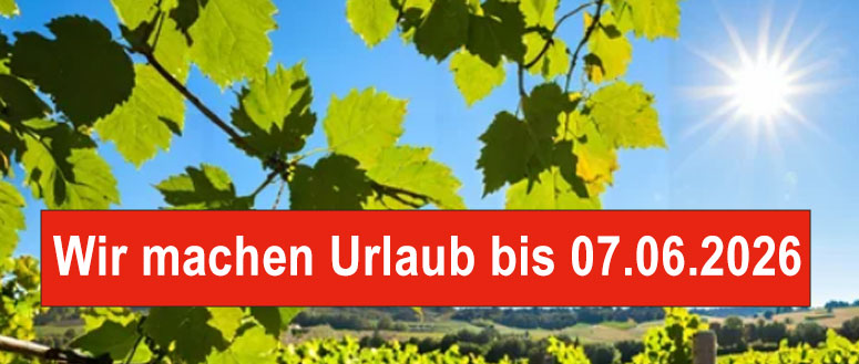 Urlaub bis 07.06.26